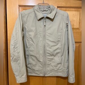 Columbia Women’s Jacket Khaki Full Zip Small